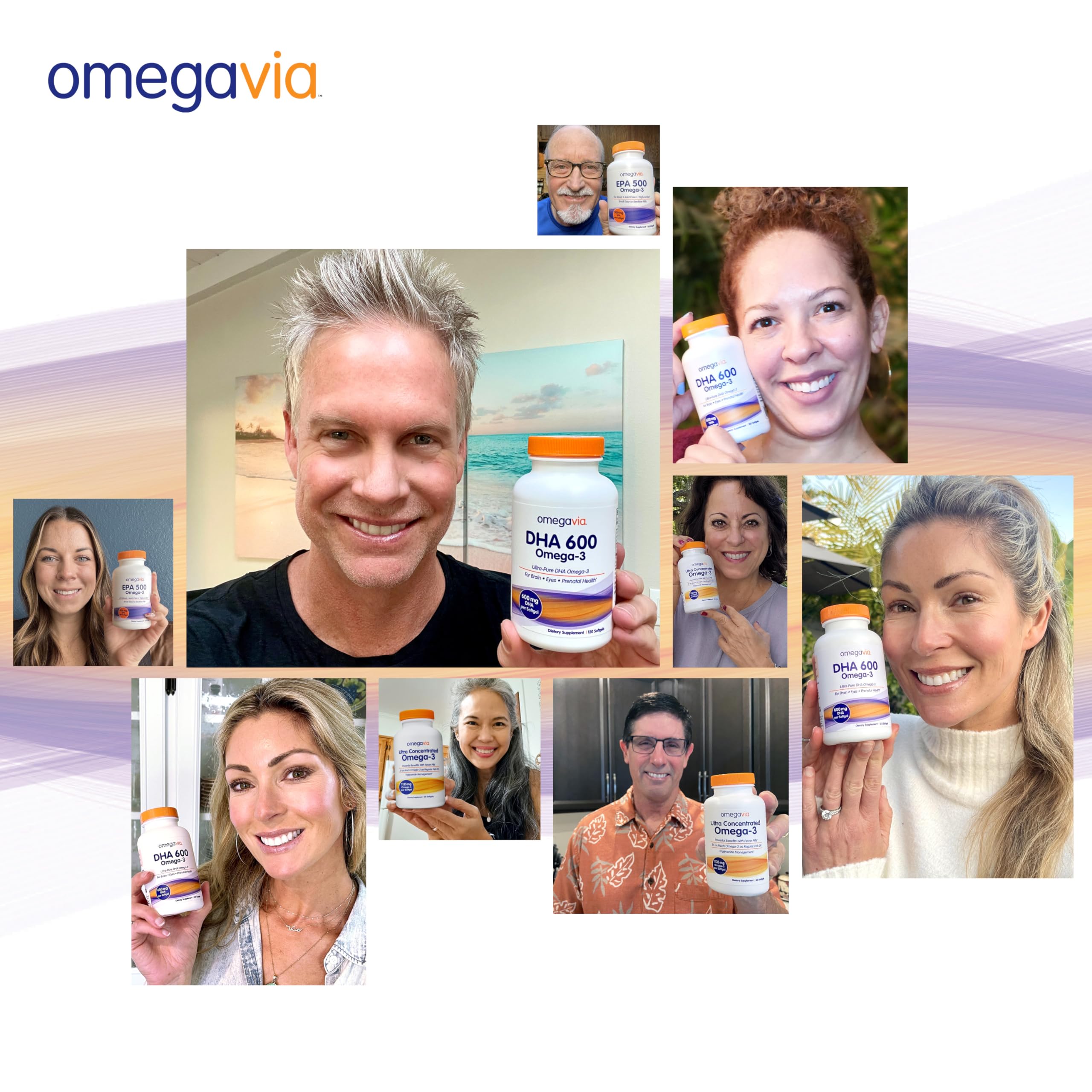 OmegaVia sustainable, small fish source graphic indicating responsible sourcing.