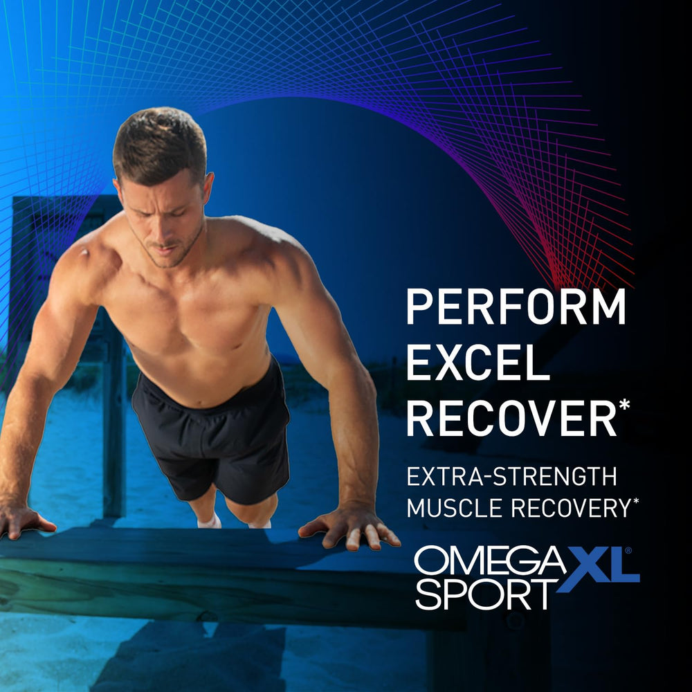 OmegaXL Sport bottle in hand, convenient daily routine for recovery and breath support