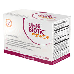 OMNi-BiOTiC Power athlete training showing immune and gut balance