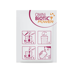 OMNi-BiOTiC Power packaging with sachets on shelf