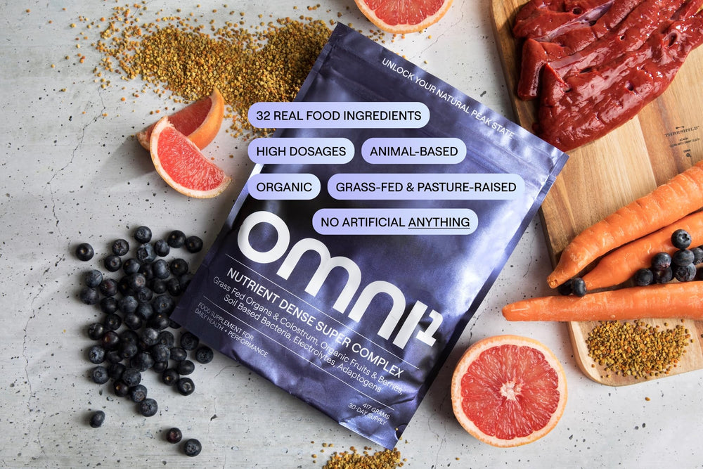 OMNI1 Super Complex organic fruits visual signaling natural energy support