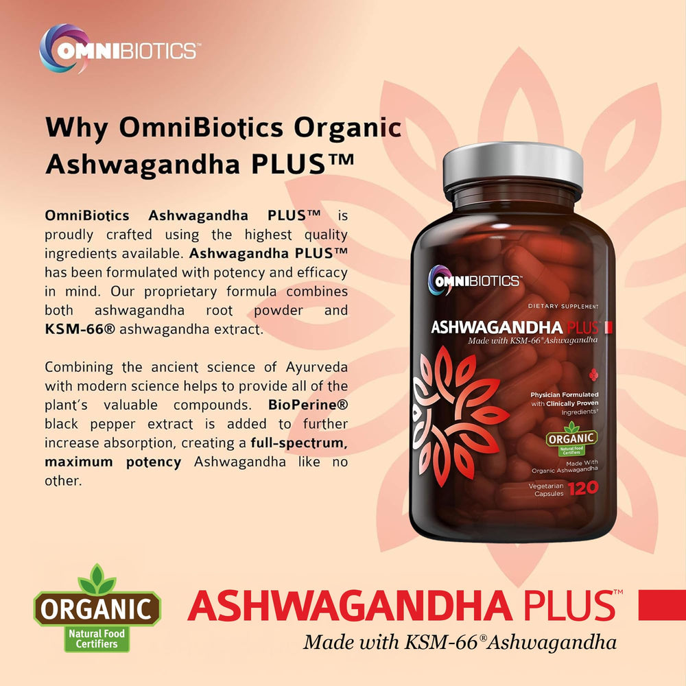 OmniBiotics lifestyle shot depicts peaceful study or sleep prep