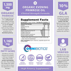 OmniBiotics EPO sealed packaging emphasizes non-GMO and clean ingredients.
