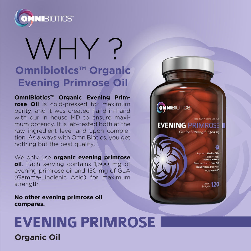 OmniBiotics vegan softgel capsules ready to support hormonal balance.