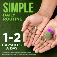 OmniBiotics gluten-free and non-GMO icons reassure allergy-aware shoppers.