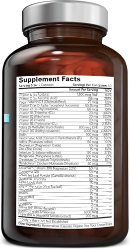 OmniBiotics capsules closeup showing easy-to-swallow vegan capsules for daily use