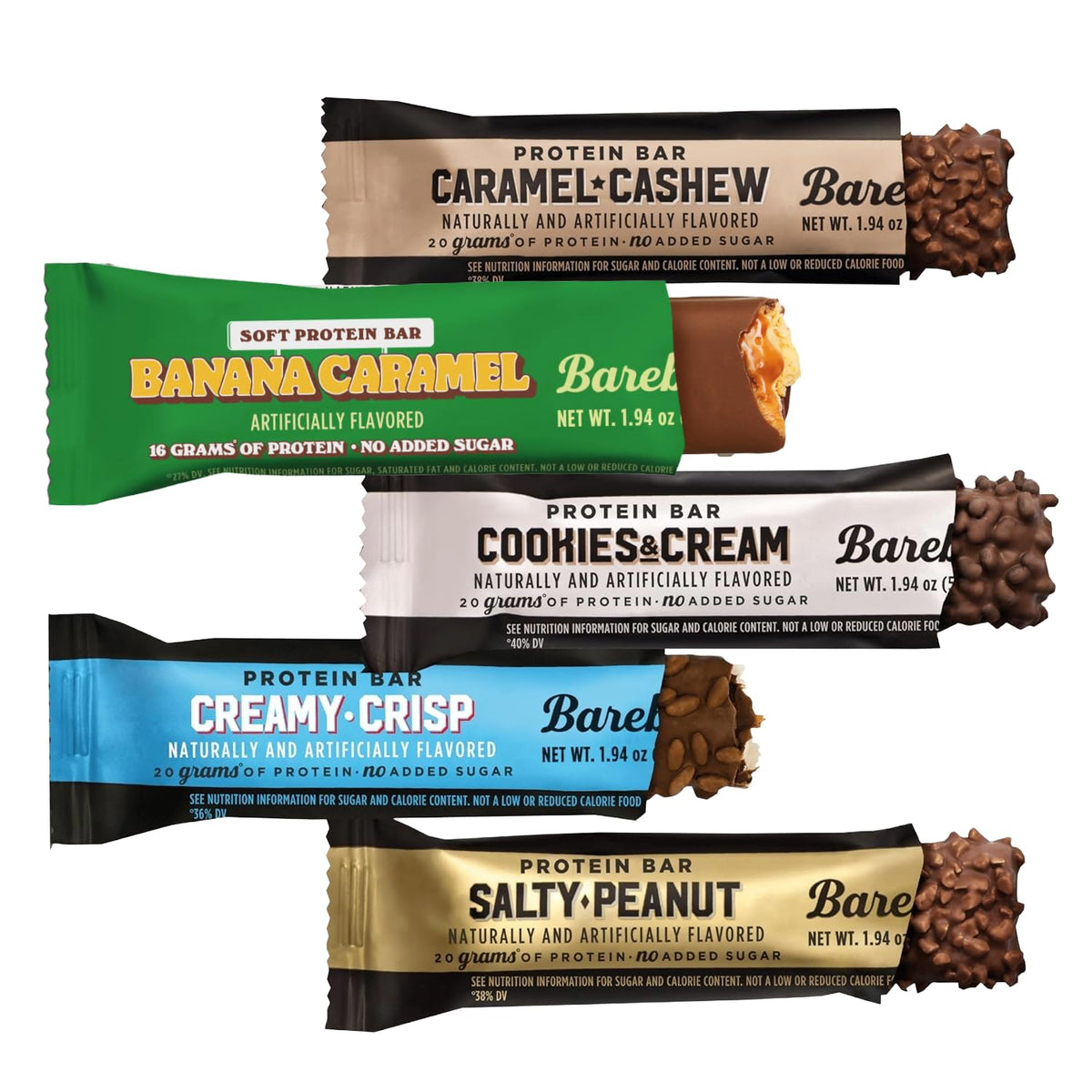 OMNICOAST GOODS Barebell Cookies & Cream bar for on-the-go high-protein snacking