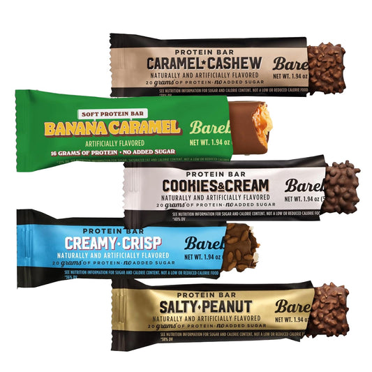 OMNICOAST GOODS Barebell Cookies & Cream bar for on-the-go high-protein snacking