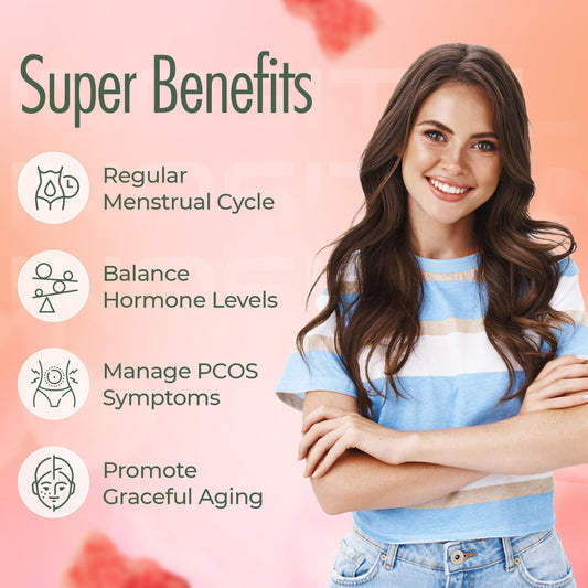 OMNICOAST GOODS peach-flavored gummies convey sugar-free daily balance with Ashwagandha.