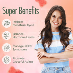 OMNICOAST GOODS peach-flavored gummies convey sugar-free daily balance with Ashwagandha.