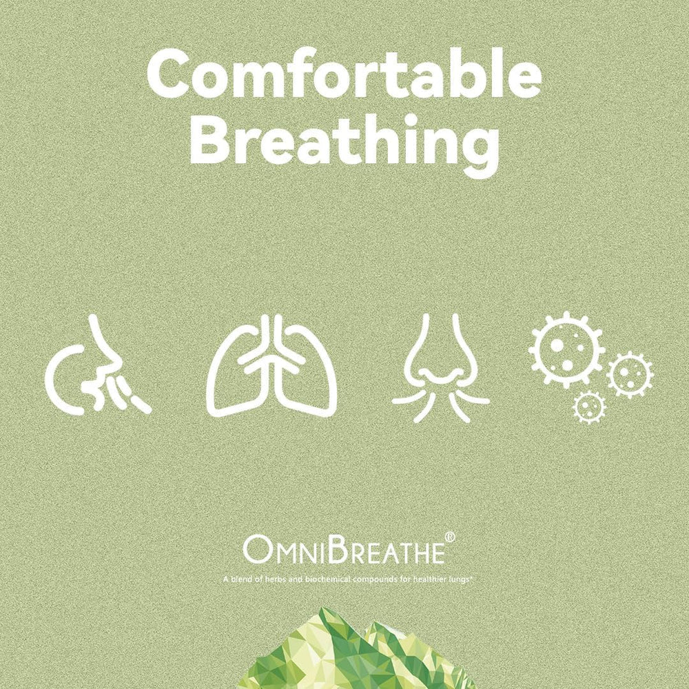 Omnite Omnibreathe lungs wellbeing supports comfortable breathing in daily life