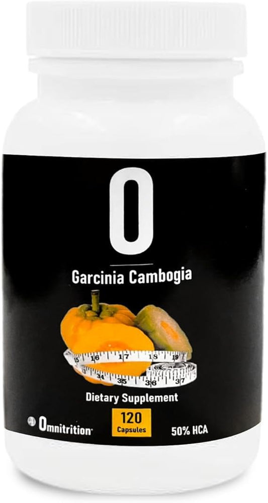 Omnitrition Garcinia Cambogia capsules support daily wellness before meals