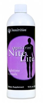 Omnitrition Nite Lite bottle pour for an easy pre-bed ritual and nighttime support.