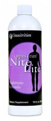 Omnitrition Nite Lite bottle pour for an easy pre-bed ritual and nighttime support.