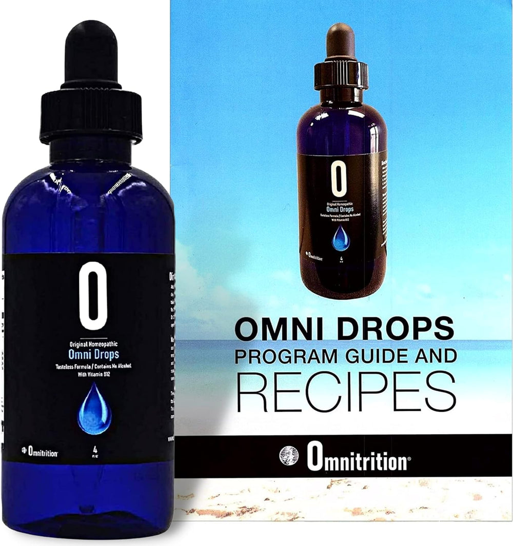 Omnitrition Omni Drops bottle with dropper for precise dosing