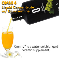 Close-up of Omni Drops dropper ready for under-tongue use.