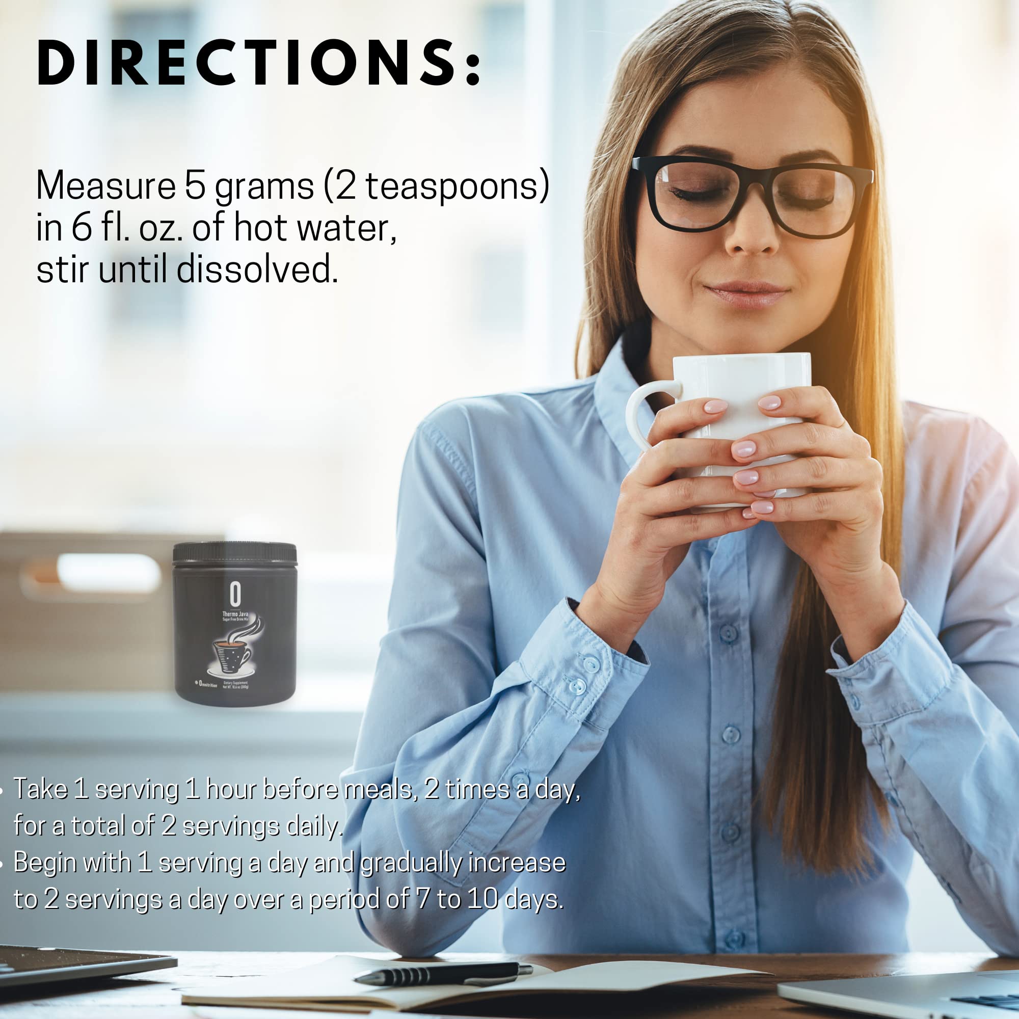 Stevia-based sweetener provides sugar-free taste without artificial additives.