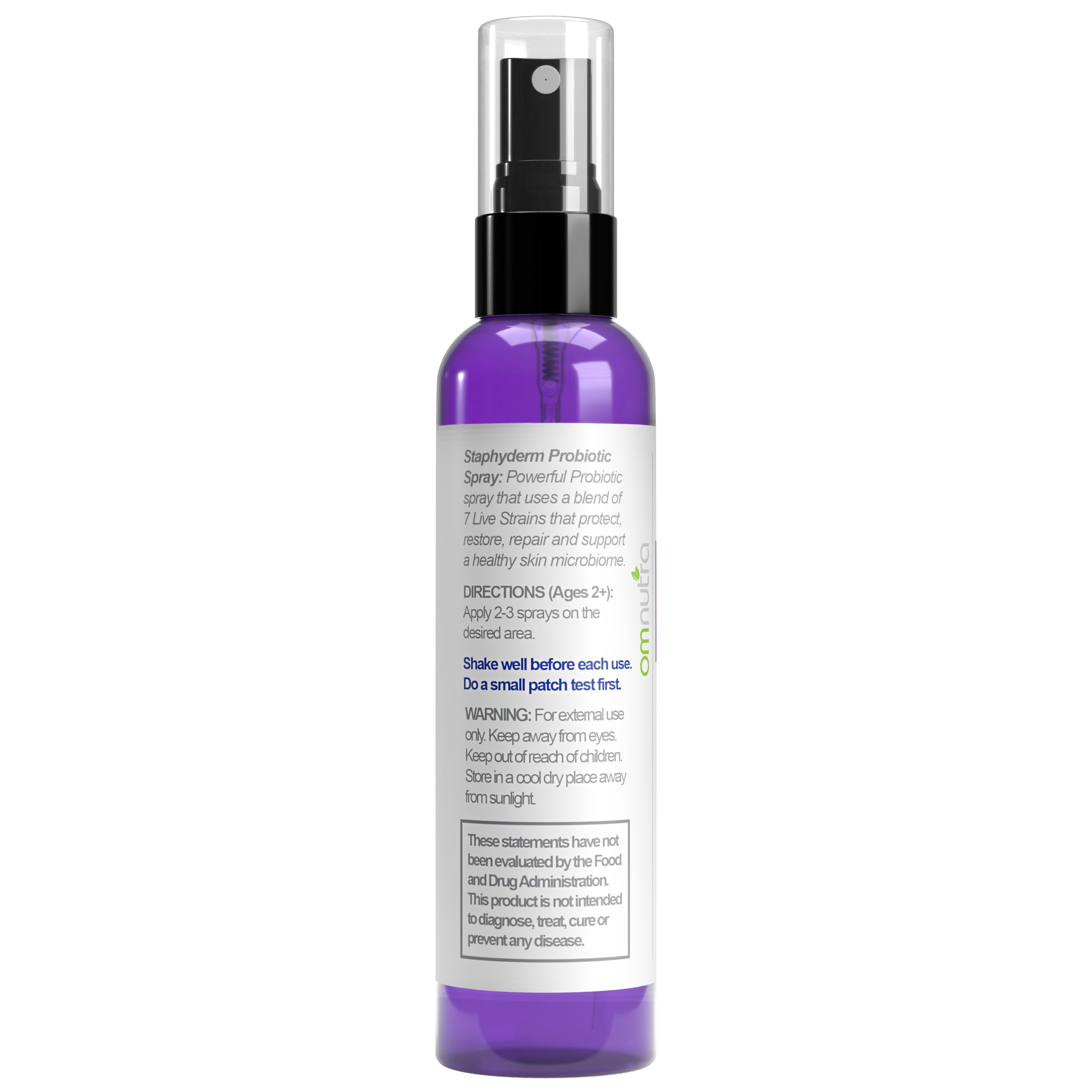 OmNutra Staphyderm ointment texture on skin provides soothing feel