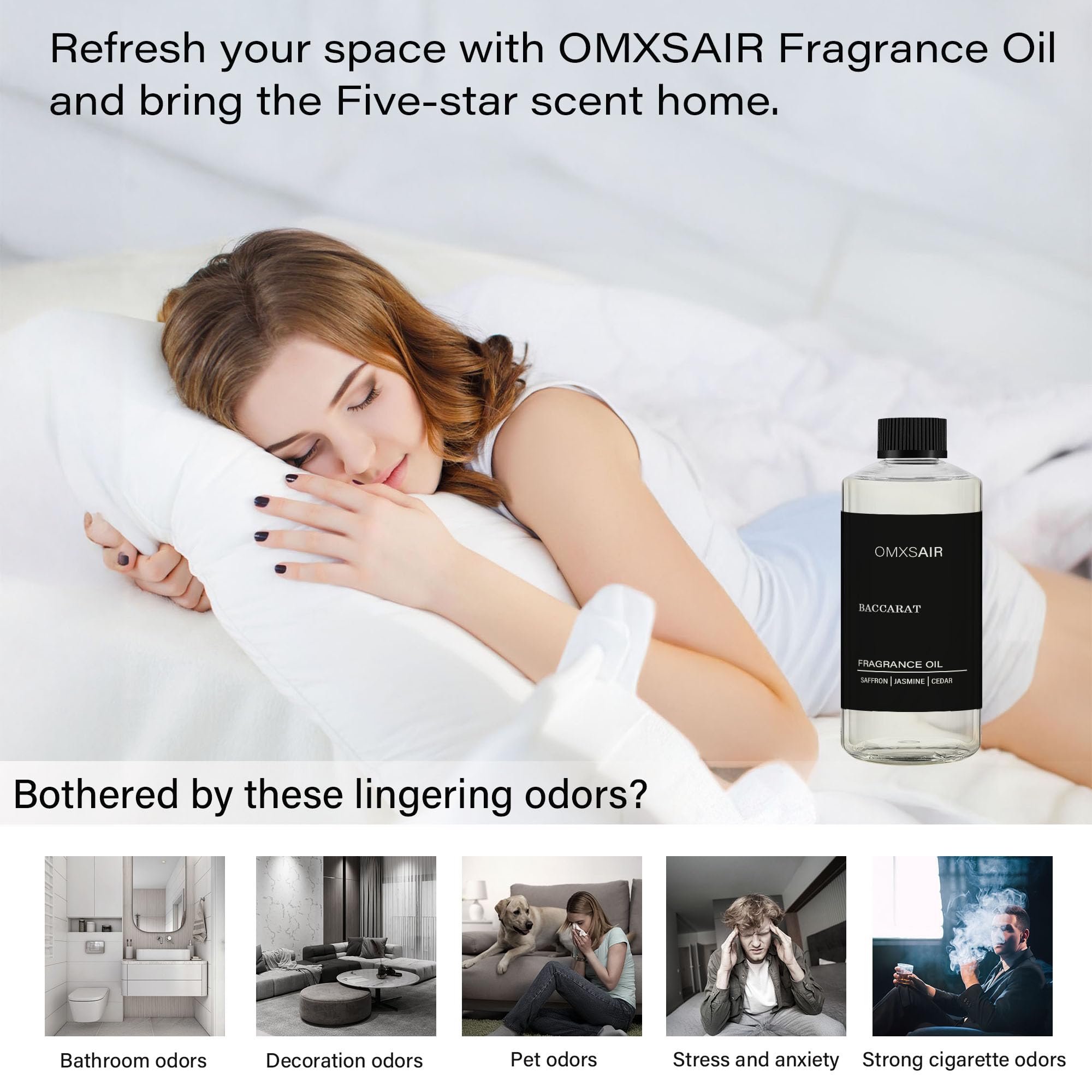 omxsair Baccarat hotel-inspired room ambience for elegant interiors.