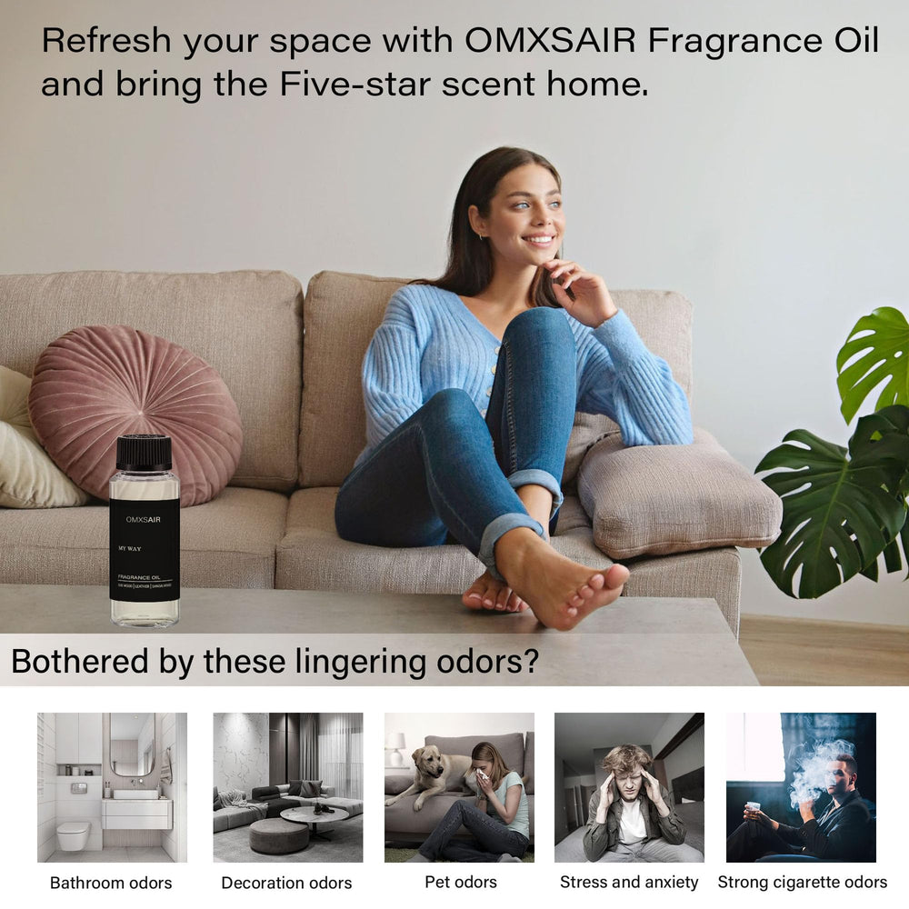 omxsair My Way Diffuser Oil hotel-inspired vibe for luxury homes.
