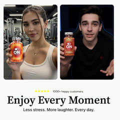 ON by Psicóespacio active-lifestyle image suggests sustained energy for workouts