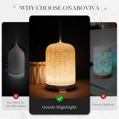 Onaboviva diffuser with 3 timer settings to fit routines