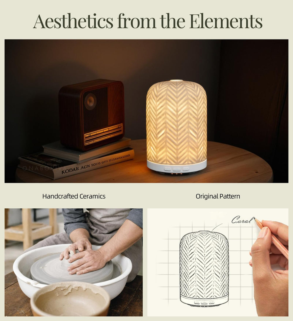 Onaboviva diffuser auto shut-off for safe, worry-free use
