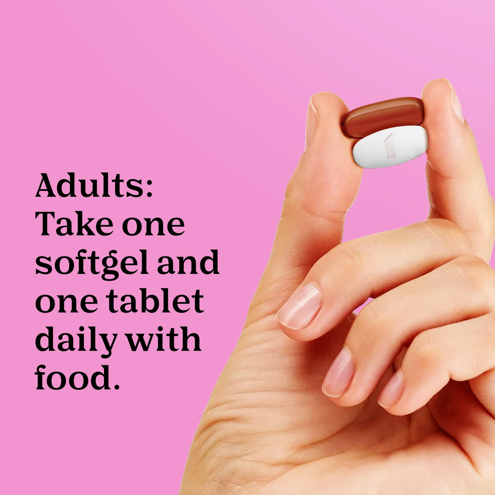 Packaging variation image for One A Day Prenatal Advanced across formats.