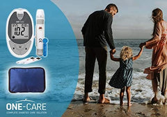 ONE-CARE 14-day averaging chart helps monitor glucose trends