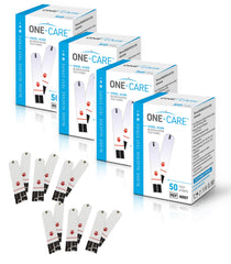 ONE-CARE hygienic test strip ejection system reduces handling contact