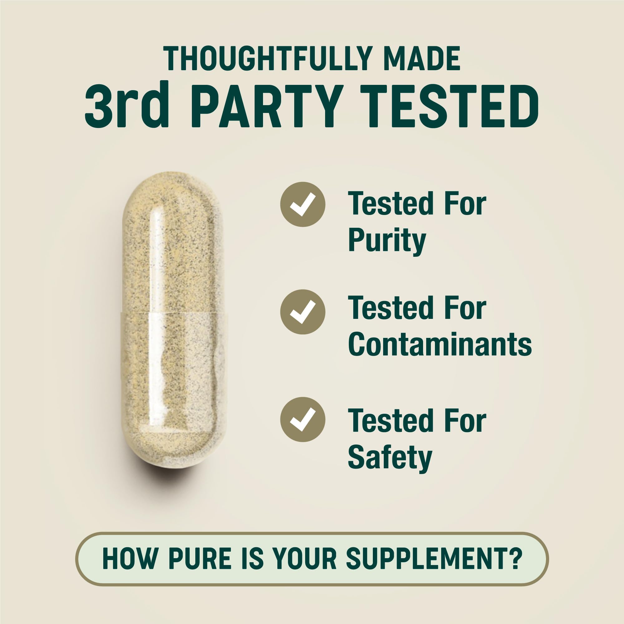 One Earth Health daily supplement for energy and immune support from liver capsules