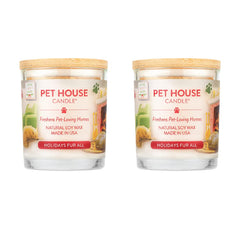 One Fur All Pet House Scented Candle pack for a fresh home fragrance.