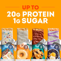 Desk-side ONE protein bar as a quick office snack.