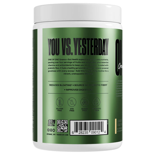 ONE OF ONE Greens scoop for easy powder dosing and gut support