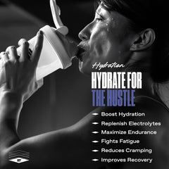 ONE OF ONE Hydration Electrolyte Powder on-the-go stick pack for quick hydration.