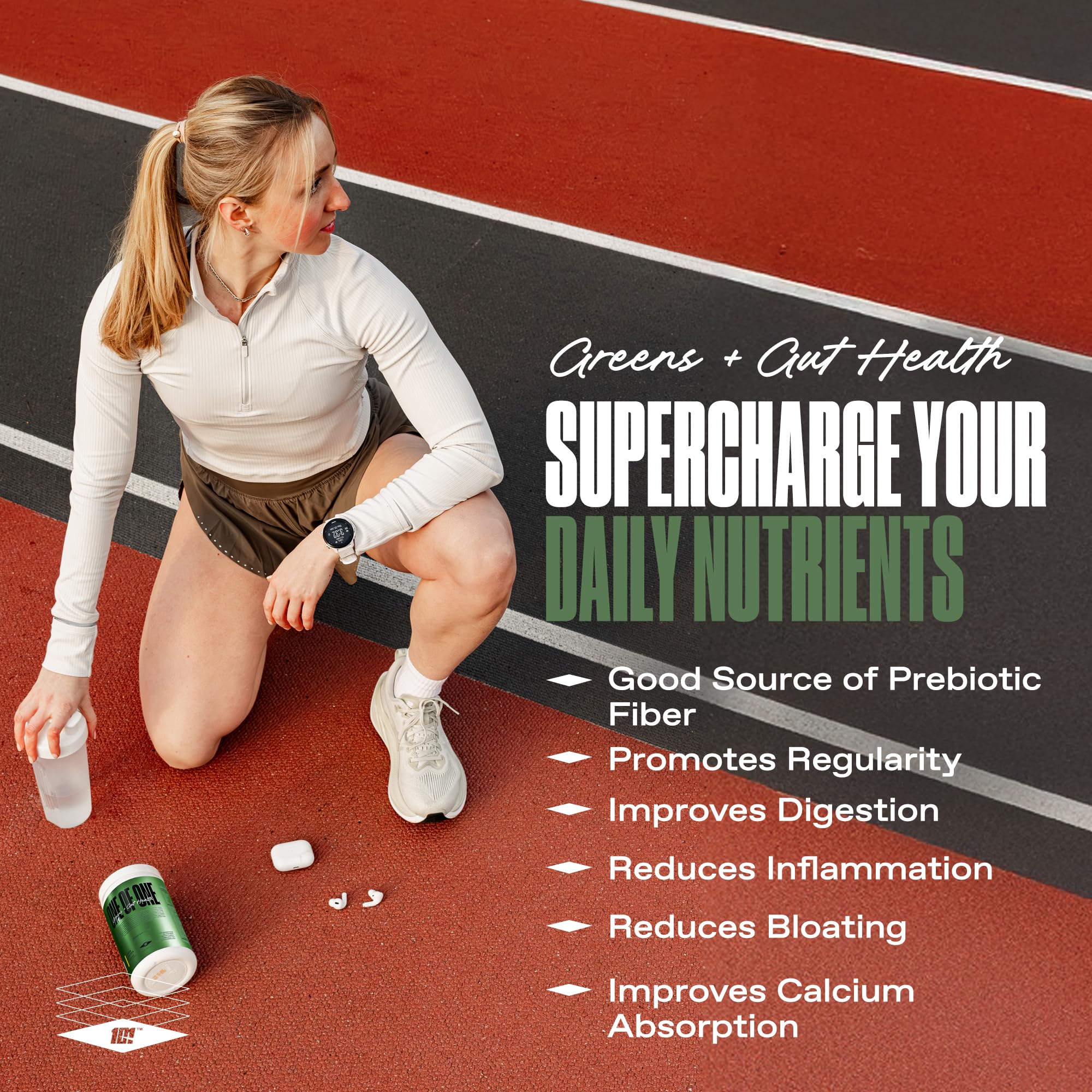ONE OF ONE probiotic and enzyme blend benefits daily vitality.
