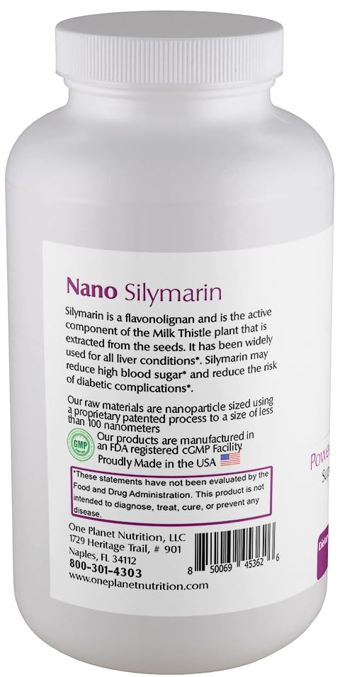 One Planet Nutrition nano size illustration showing 1–100 nm particles for faster delivery.