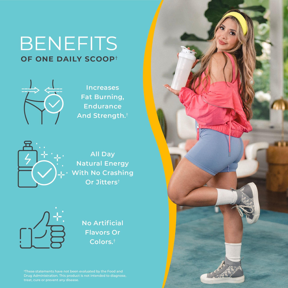 One Sol pre-workout for women energy image illustrating smooth, crash-free vitality