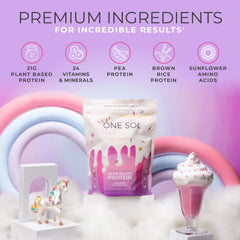 One Sol vegan-friendly formula supports dairy-free athletes and lifestyles.