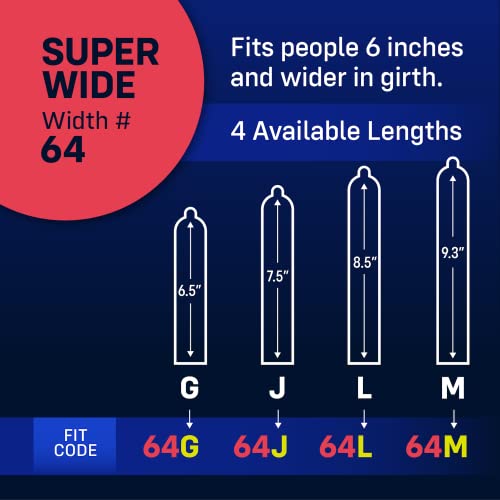 One57G size chart shows Wide, Extra Wide, and Super Wide options.