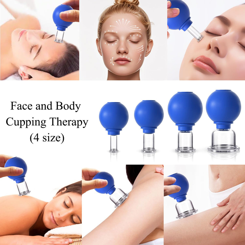 ONECUPPTOP blue eye-area cupping for dark circles and relaxation