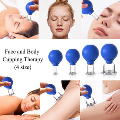 ONECUPPTOP blue eye-area cupping for dark circles and relaxation