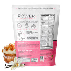 One Sol Lean Plant Protein glass shows a frothy shake after a workout.