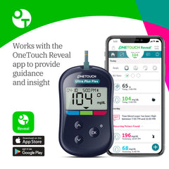 OneTouch Delica Plus 33-gauge lancets designed for smooth skin entry.