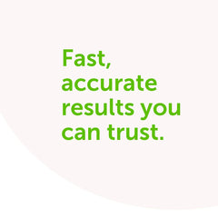 OneTouch Verio test results display with clear readout.