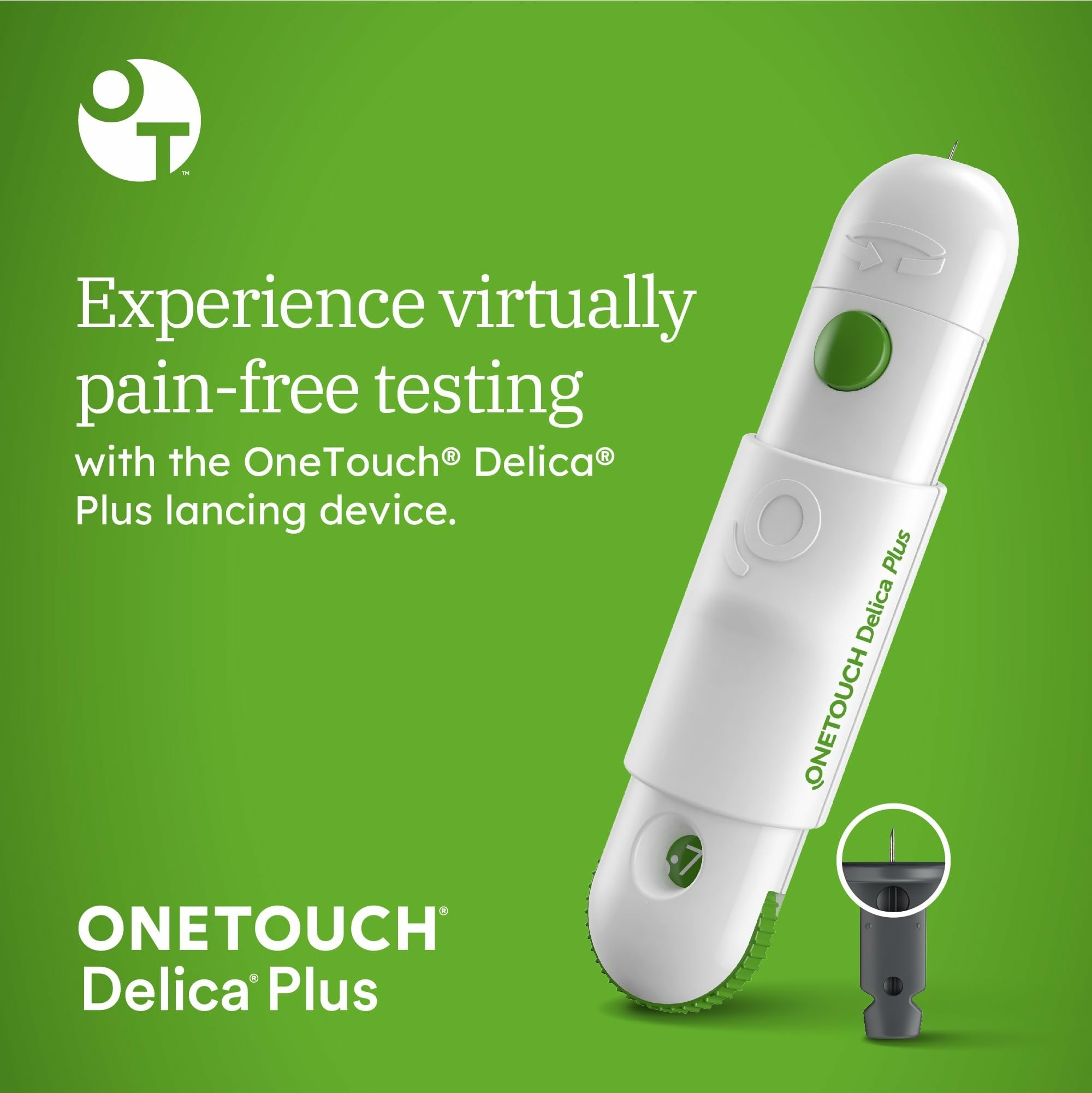OneTouch Verio test strips for reliable measurements.