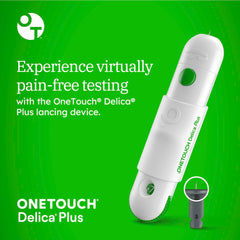 OneTouch Verio test strips for reliable measurements.