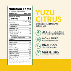 ONLY Hydration Monk Fruit sweetened powder for low sugar hydration.