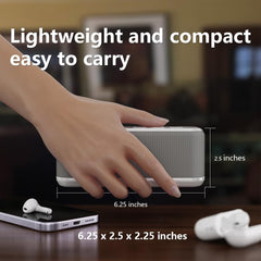 OnLyee compact portable design fits nightstand, desk, or travel bag