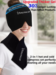 Onlyfacap Elastic Ice Silk Fabric, close-up, breathable comfort during therapy.